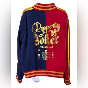 Suicide Squad Harley Quinn
"Property of Joker" Jacket Hot Topic Women’s XXL